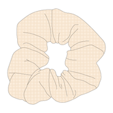 Autumn Vibes Only - Creamy Gingham - The Scrunchie